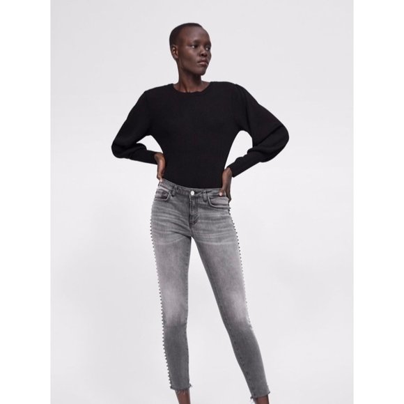 Zara Cigarette Jean SZ Us 4 EU 36 - Picture 5 of 10